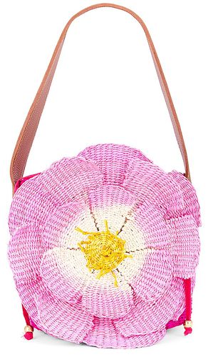 Lotus Flower Mini Handbag in Fuchsia - SENSI STUDIO - Modalova