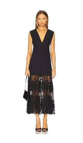 Arielle Lace Vneck Midi Dress in . - size 0 (also in 2, 4) - Sea - Modalova
