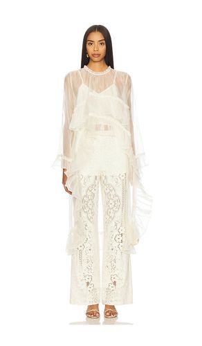 Cornelia Solid High Low Top in . Size S. Also in L - Sea - Modalova