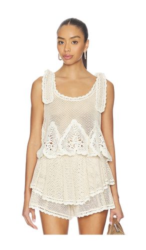 Madelyn Crochet Tank in . Size L. Also in M - Sea - Modalova