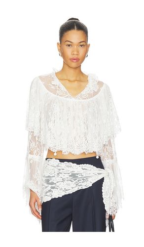 Holden Embroidery Longesleeve Blouse in . Size M. Also in XL - Sea - Modalova