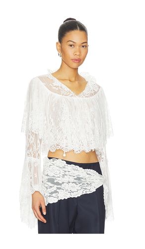 Holden Embroidery Longesleeve Blouse in . - size S (also in XL) - Sea - Modalova