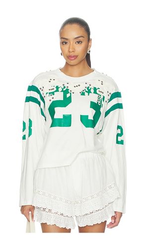 Georgie Sportswear Long Sleeve Tee in . Size M. Also in S - Sea - Modalova