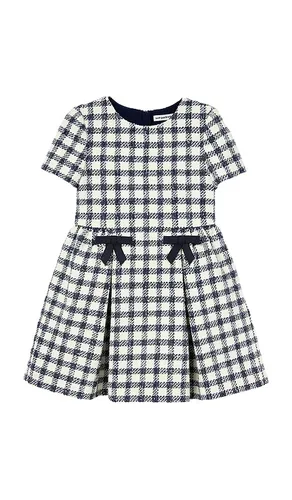 Kids Check Boucle Dress in . Size 4/5T. Also in 5/6T, 6/7 - self-portrait - Modalova