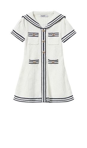 Kids Textured Knit Dress in . - size 4/5T (also in 6/7) - self-portrait - Modalova