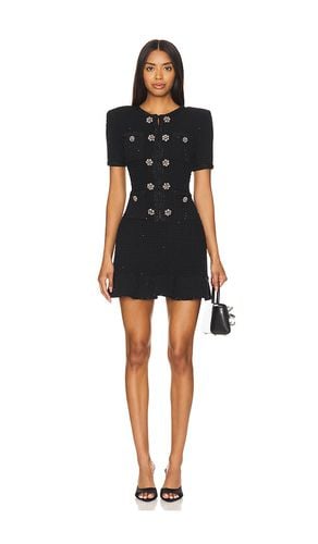 Buttoned Knit Mini Dress in . Taglia S - self-portrait - Modalova