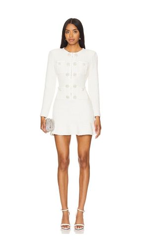 Buttoned Knit Mini Dress in . Taglia S - self-portrait - Modalova