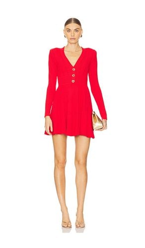 Pointelle Knit Mini Dress in . - size L (also in M, XS) - self-portrait - Modalova