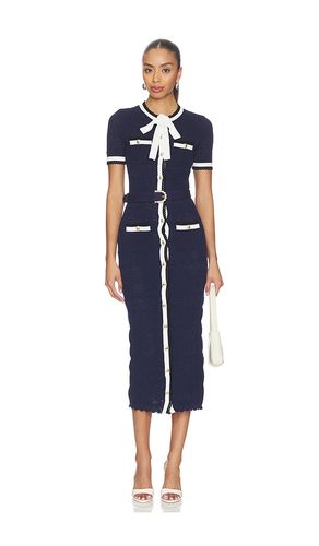 Pointelle Knit Midi Dress in . Size L. Also in M, S - self-portrait - Modalova