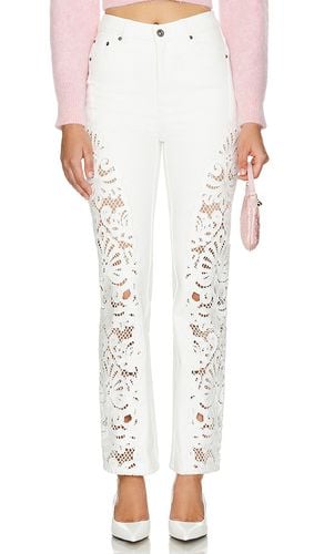 Cutwork Denim Jeans in . - size 26 (also in 27, 28) - self-portrait - Modalova