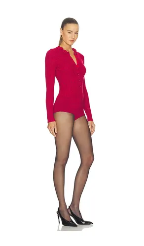 Flower Knit Playsuit in . Size L. Also in M, S, XS - self-portrait - Modalova