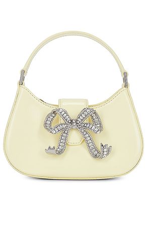 Diamante Crescent Bow Bag in - self-portrait - Modalova