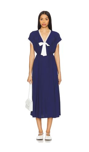 The Bow Satin Midi Dress in . - size L (also in M) - Sleeper - Modalova