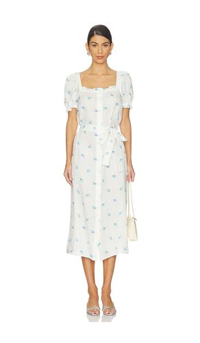Brigitte Linen Midi Dress in ,. Size L. Also in XS - Sleeper - Modalova
