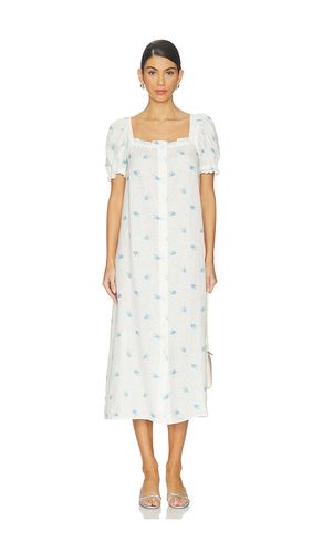 Brigitte Linen Midi Dress in ,. Size L. Also in M, XL, XS - Sleeper - Modalova
