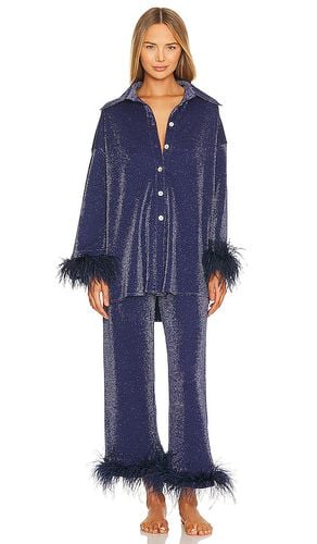 Cosmos Oversized Metallic Pajama Set in . - size S (also in XS) - Sleeper - Modalova