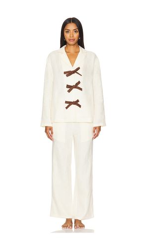 Crusoe Pajama Set in Cream. - size M (also in S) - Sleeper - Modalova