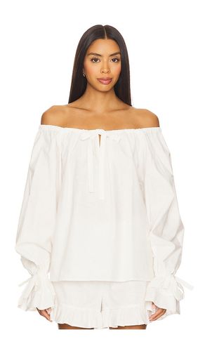 Cha-cha Lounge Blouse in Ivory. - size L (also in S, XL) - Sleeper - Modalova