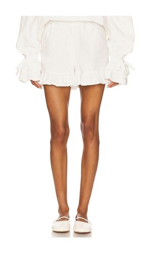 Cha-cha Lounge Short With Headscarf in Ivory. - size M (also in S, XS) - Sleeper - Modalova
