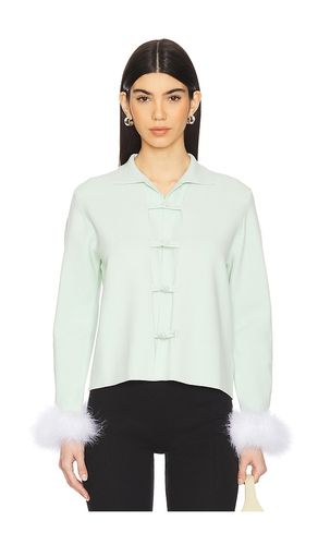 Crane Knitted Cardigan With Detachable Feathers in Blue. - size M/L (also in XL) - Sleeper - Modalova