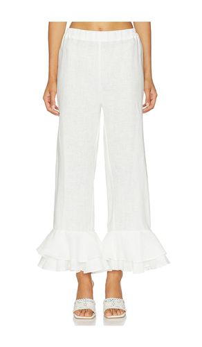 Cha-cha Linen Lounge Pants With Headscarf in . Taglia L. Also in M, S - Sleeper - Modalova