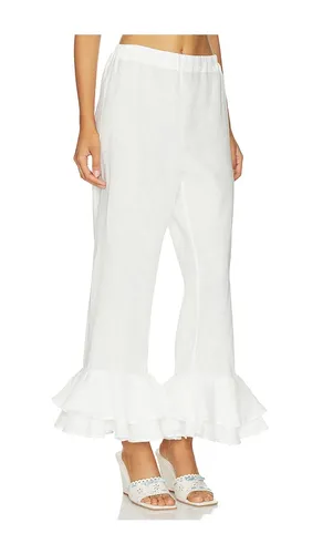 Cha-cha Linen Lounge Pants With Headscarf in . Size L. Also in M, S - Sleeper - Modalova
