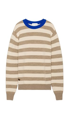 The Stripe Crewneck in Brown. - size L (also in M, XL/1X) - Sheep Inc. - Modalova