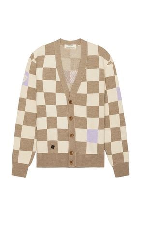 The Checkmate Cardigan in Brown. - size L (also in M) - Sheep Inc. - Modalova