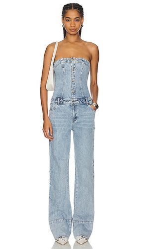 Melody Jumpsuit in Denim-Light. - size L (also in S) - SER.O.YA - Modalova