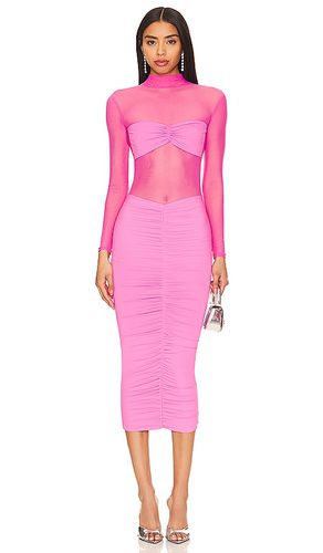 Vestido midi levina en color rosado talla L en - Pink. Talla L (también en M, S, XL, XS, XXS) - SER.O.YA - Modalova