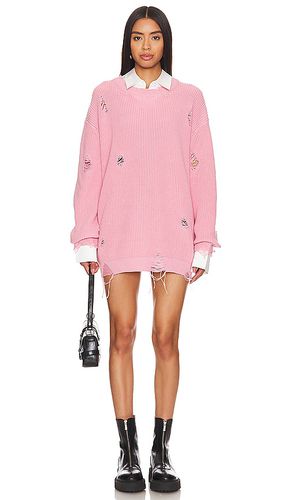 Chloe Sweater Dress in Pink. - size L (also in M, S, XL, XS) - SER.O.YA - Modalova