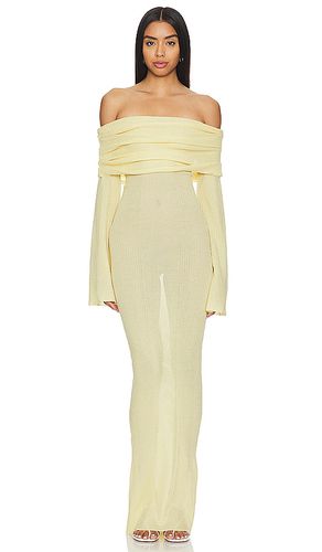 Galleria Maxi Dress in Lemon. - size M (also in S, XS) - SER.O.YA - Modalova