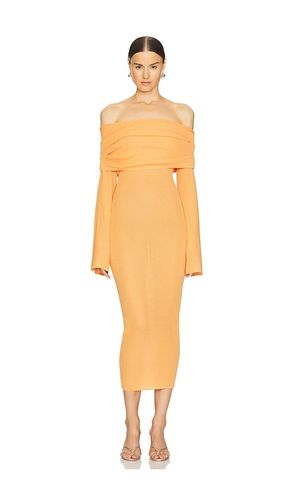 Tallulah Midi Dress in Orange. - size M (also in S) - SER.O.YA - Modalova