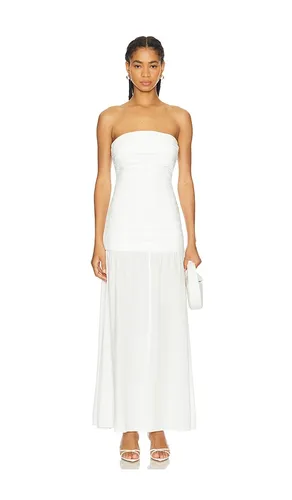 Gardenia Maxi Dress in White. - size L (also in S) - SEROYA - Modalova
