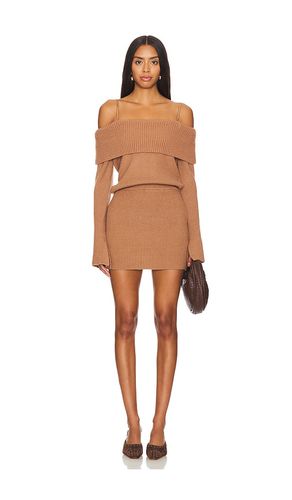 Greta Sweater Dress in Tan. - size L (also in XS) - SER.O.YA - Modalova