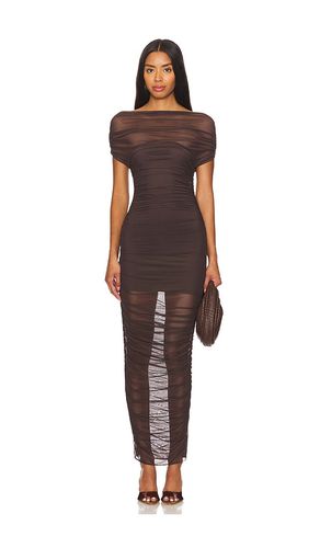 Noel Off Shoulder Mesh Midi Dress in . Size XXS - SER.O.YA - Modalova