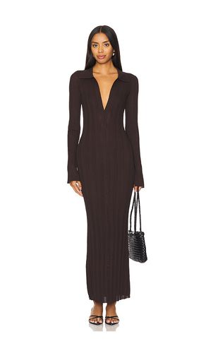 Azula Rib Knit Maxi Dress in Brown. - size M (also in L, S) - SER.O.YA - Modalova