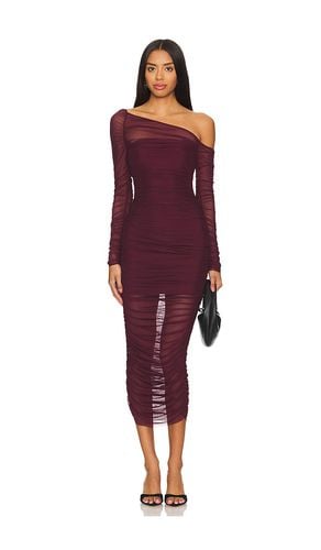 Vestido midi chantae en color burgundy talla M en - Burgundy. Talla M (también en L) - SER.O.YA - Modalova