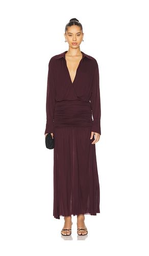 Farah Maxi Dress in Wine. - size L (also in M, S) - SER.O.YA - Modalova