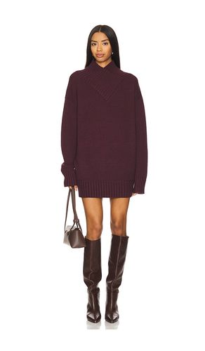 Dessa Chunky Knit Sweater Dress in Wine. - size L (also in M, S, XL, XS) - SER.O.YA - Modalova