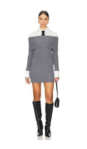 Elodie Sweater Dress in Grey. - size L (also in M, S, XS) - SER.O.YA - Modalova