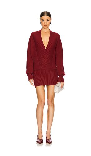 Neva Sweater Dress in Red. - size L (also in M, S, XL, XS) - SER.O.YA - Modalova