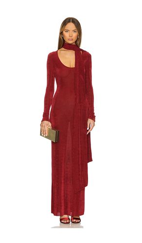 Rashelle Maxi Dress in Burgundy. - size L (also in M, S, XL, XS) - SER.O.YA - Modalova