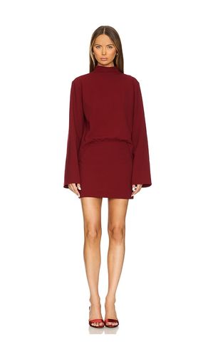 Mave Mini Dress in Burgundy. - size L (also in M, S, XL, XS) - SER.O.YA - Modalova