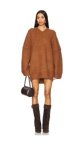 Almada Sweater Dress in Brown. - size L (also in M, S, XS) - SER.O.YA - Modalova