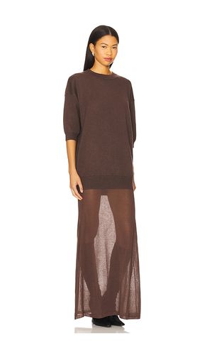 Arwen Maxi Dress in Chocolate. - size M (also in S) - SEROYA - Modalova