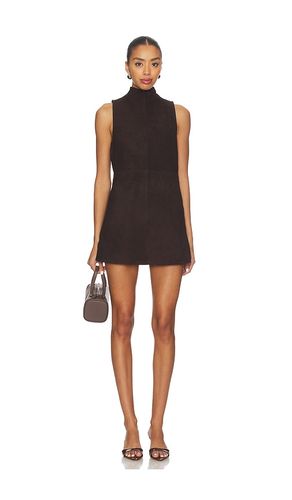 Carina Suede Dress in . Size M. Also in S - SEROYA - Modalova