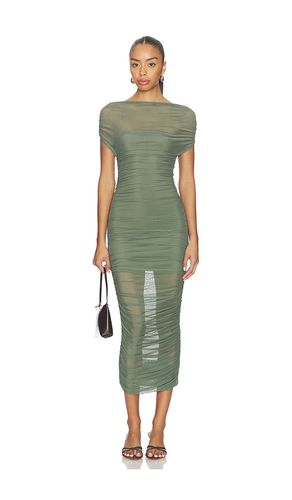 Noel Off Shoulder Mesh Midi Dress in . Size L. Also in M, S, XS - SEROYA - Modalova