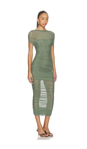 Noel Off Shoulder Mesh Midi Dress in . Size L. Also in M, S, XS - SEROYA - Modalova