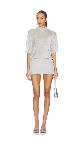 Rae Metallic Mini Dress in , . Size M. Also in XS - SEROYA - Modalova